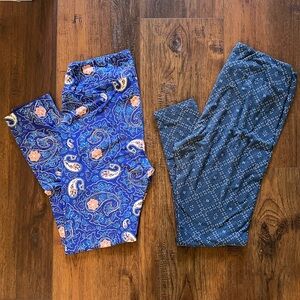 3/$10 sale Lularoe Set of two Leggings